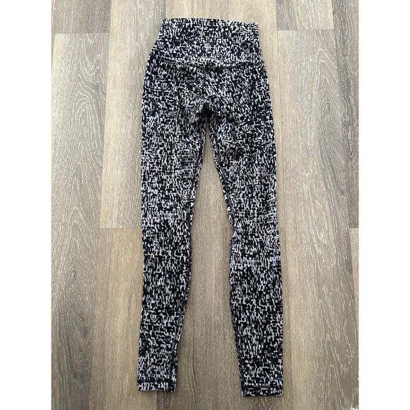 Lululemon Align Pant 28" Urban Block Ice Grey Black - Picture 2 of 3